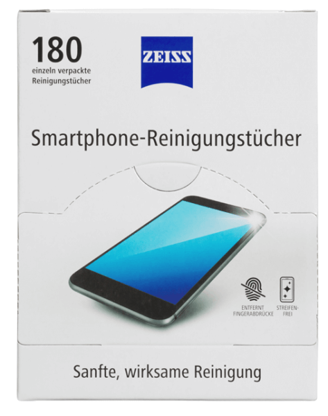 Zeiss Smartphone-Reinigungstücher (180 Stk.)