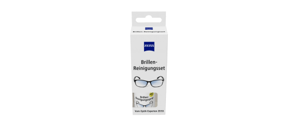 Zeiss Brillen-Reinigungsset - 30ml Spray und Mikrofasertuch 18 x 15 cm