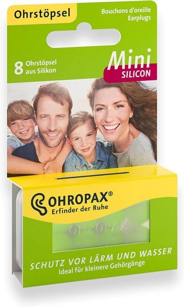 Ohropax Mini Silicon - 8 Stk.